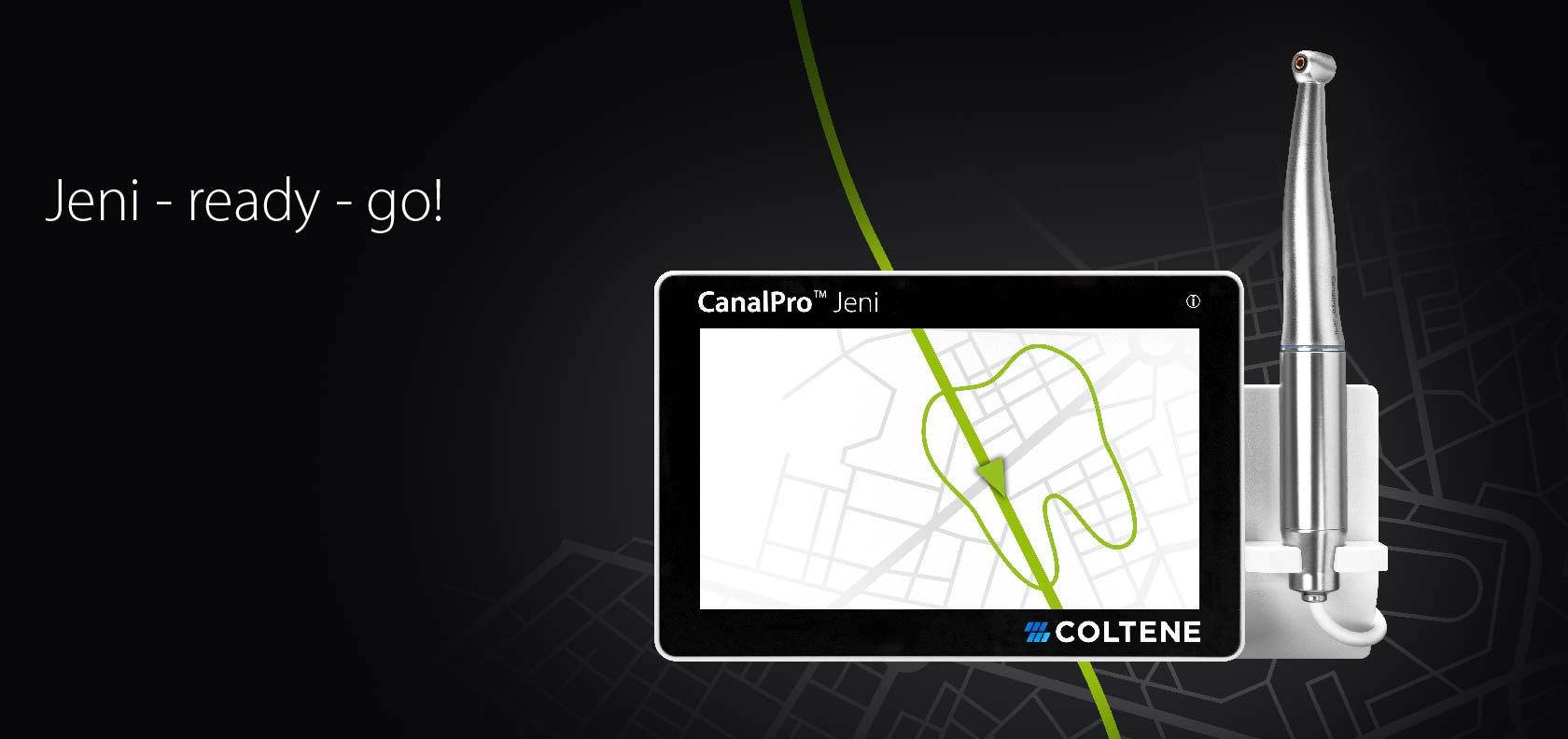 Coltene product launch endo motor - key-visual