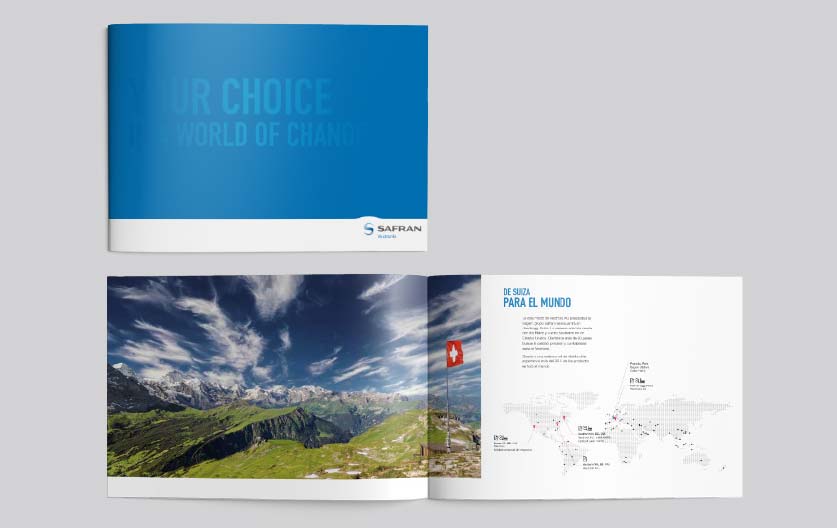 Safran Vectronix Corporate Design - Broschüre
