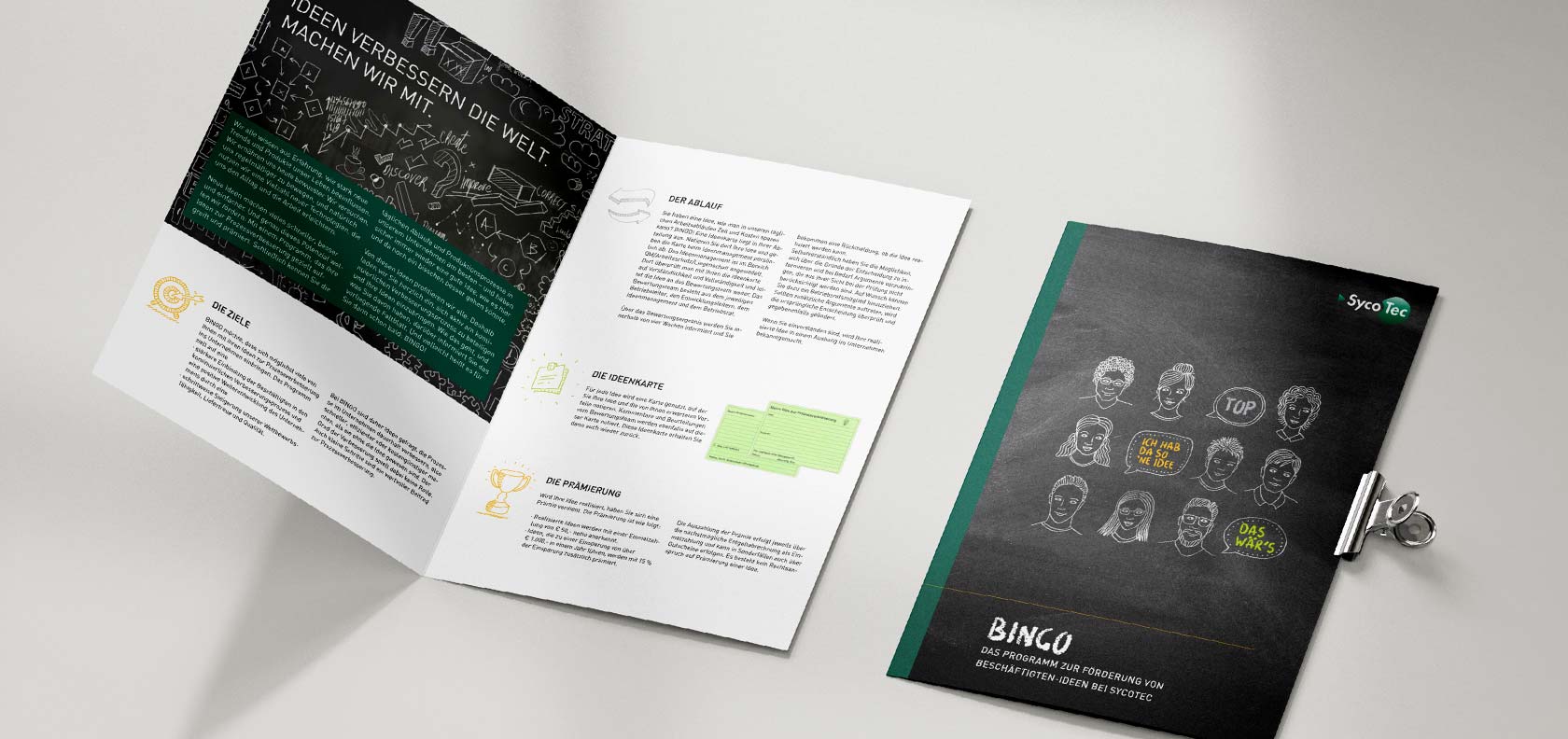 SycoTec Corporate Design - Broschüre