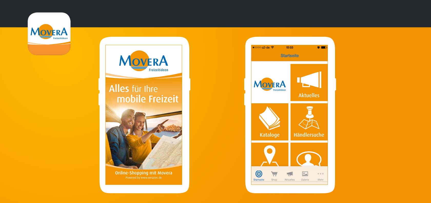 Movera dgital design - app GUI