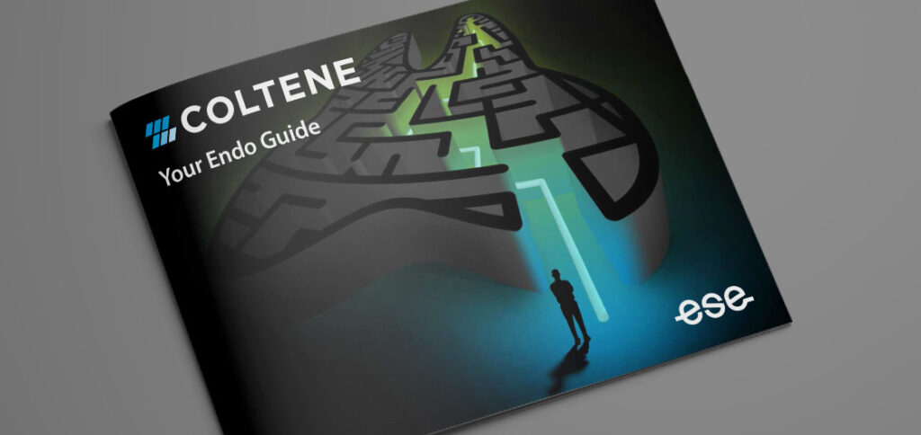 Coltene Marketingkampagne Your Endo Guide - Broschüre Titel
